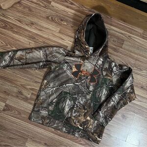 Under Armour Kids Woodland Camo Hoodie